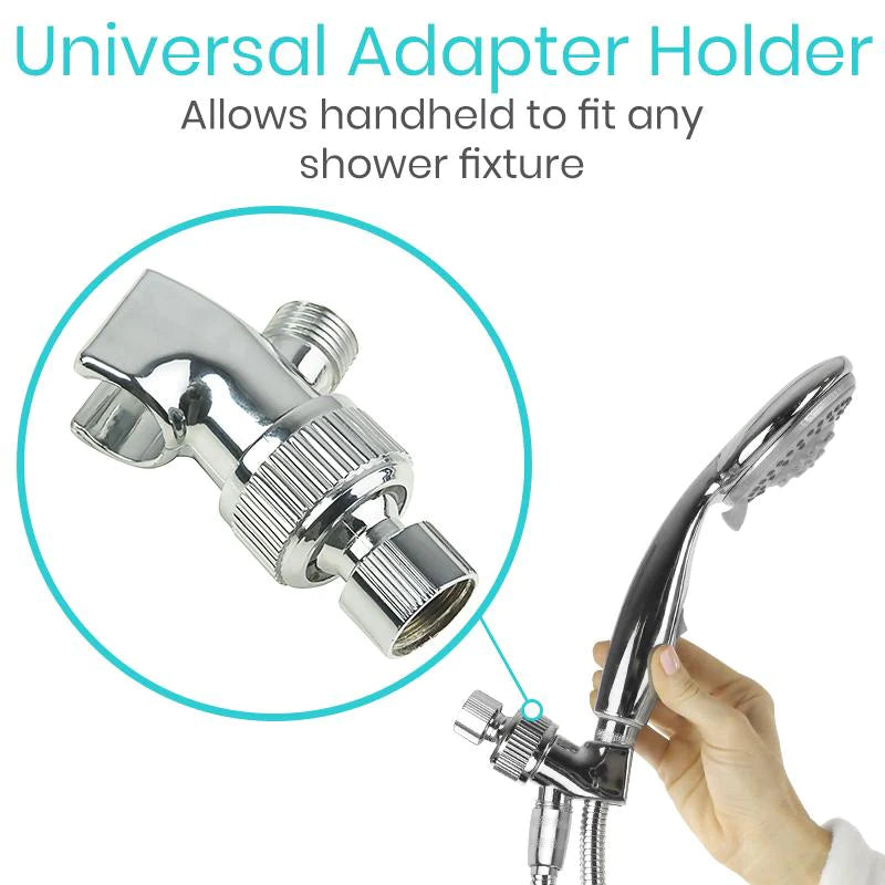 Handheld Shower Head With Stainless Steel Hose