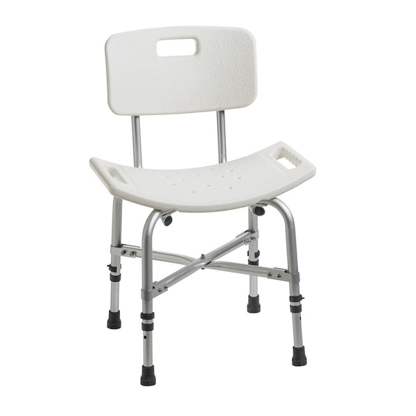 Deluxe Bariatric Shower Chair with Cross-Frame Bracing