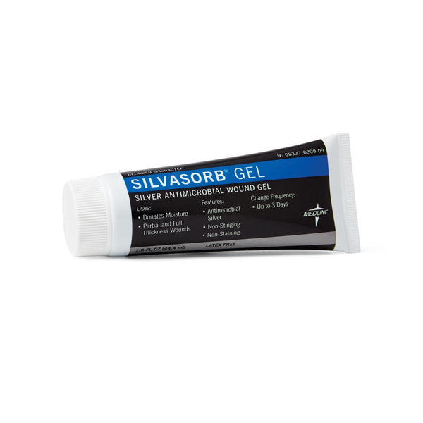 SilvaSorb Silver Antimicrobial Wound Gel, Antimicrobial, 1.5 oz