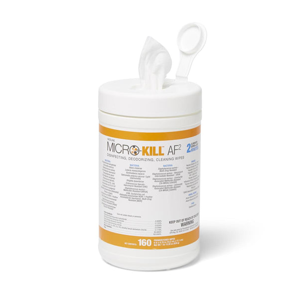 Micro-Kill AF2 Alcohol Free Disinfectant Wipes (160 Wipes Per Tub)