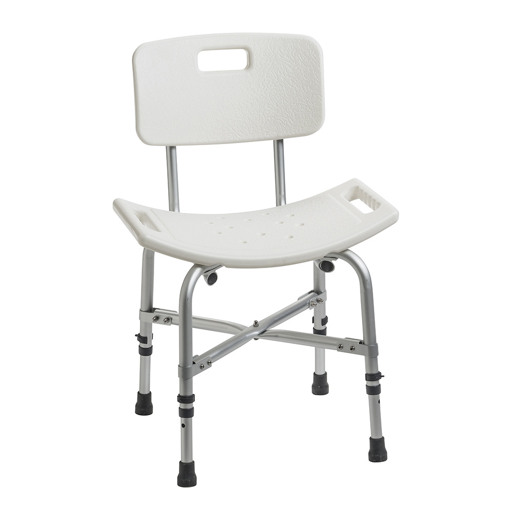 Deluxe Bariatric Shower Chair with Cross-Frame Brace, 1 / Box