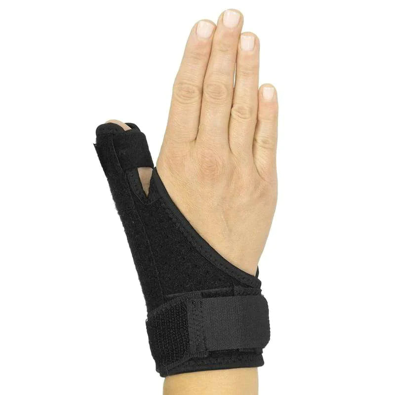 Reversible thumb brace, universal fit