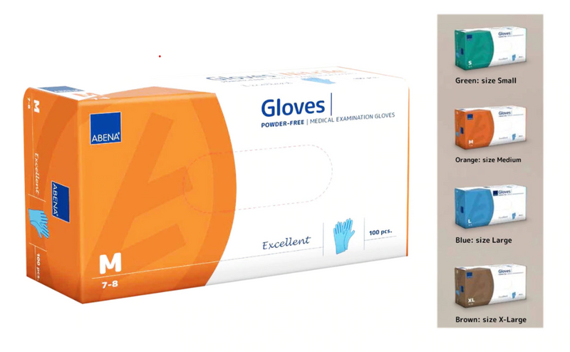 Nitrile Latex FREE Powder FREE medical examination gloves