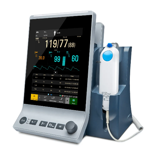 A spot check vital signs monitor