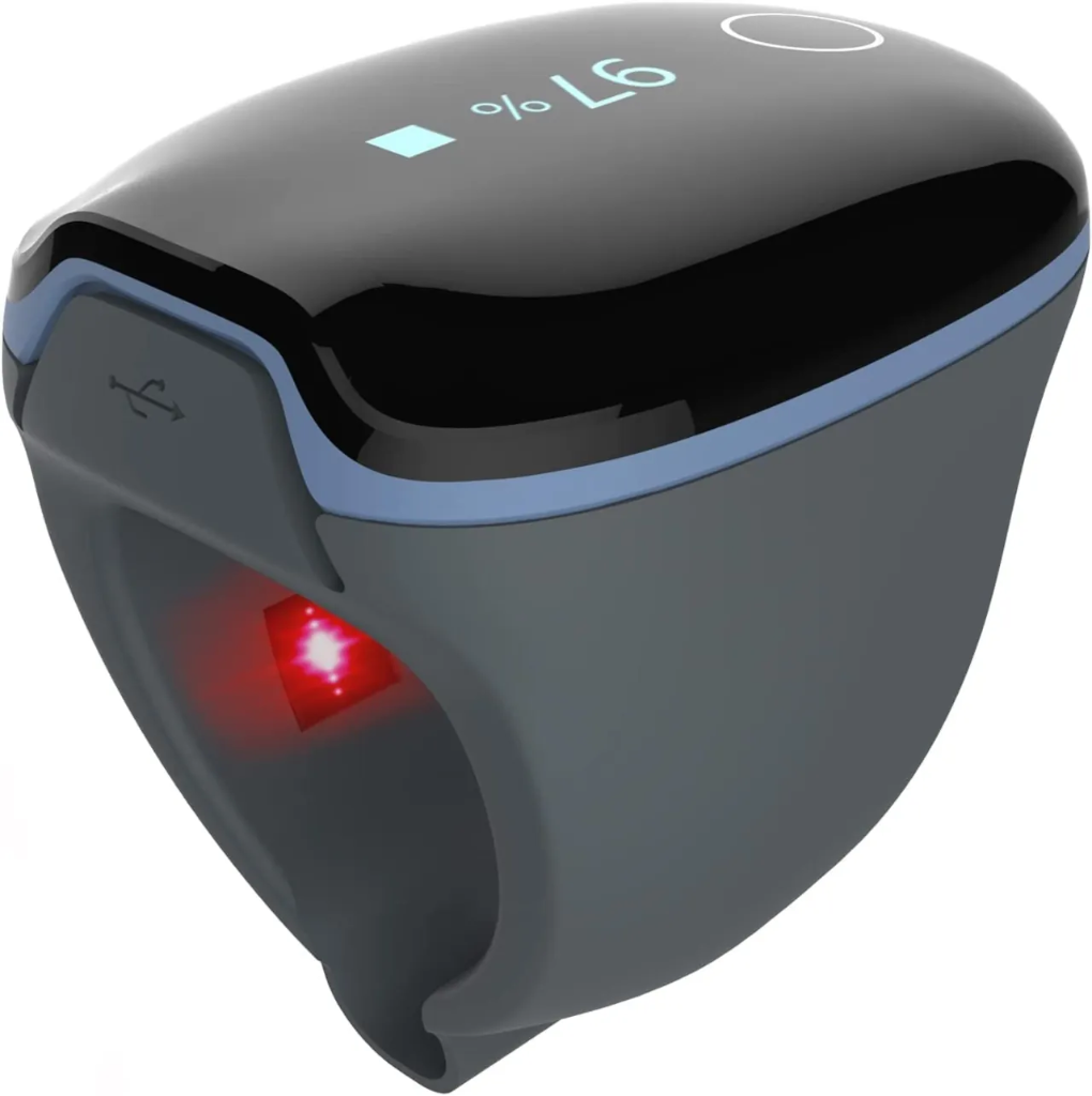 O2Ring Continuous Wearable Oxygen Monitor (Pulse Oximeter)