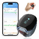 O2Ring Continuous Wearable Oxygen Monitor (Pulse Oximeter)