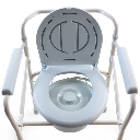 Folding Steel Commode