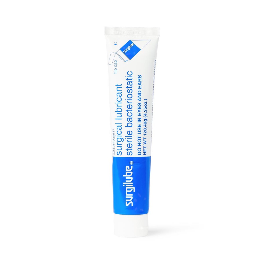 Lubricating Jelly: Surgilube Surgical Lubricant - 4.25oz Flip Top