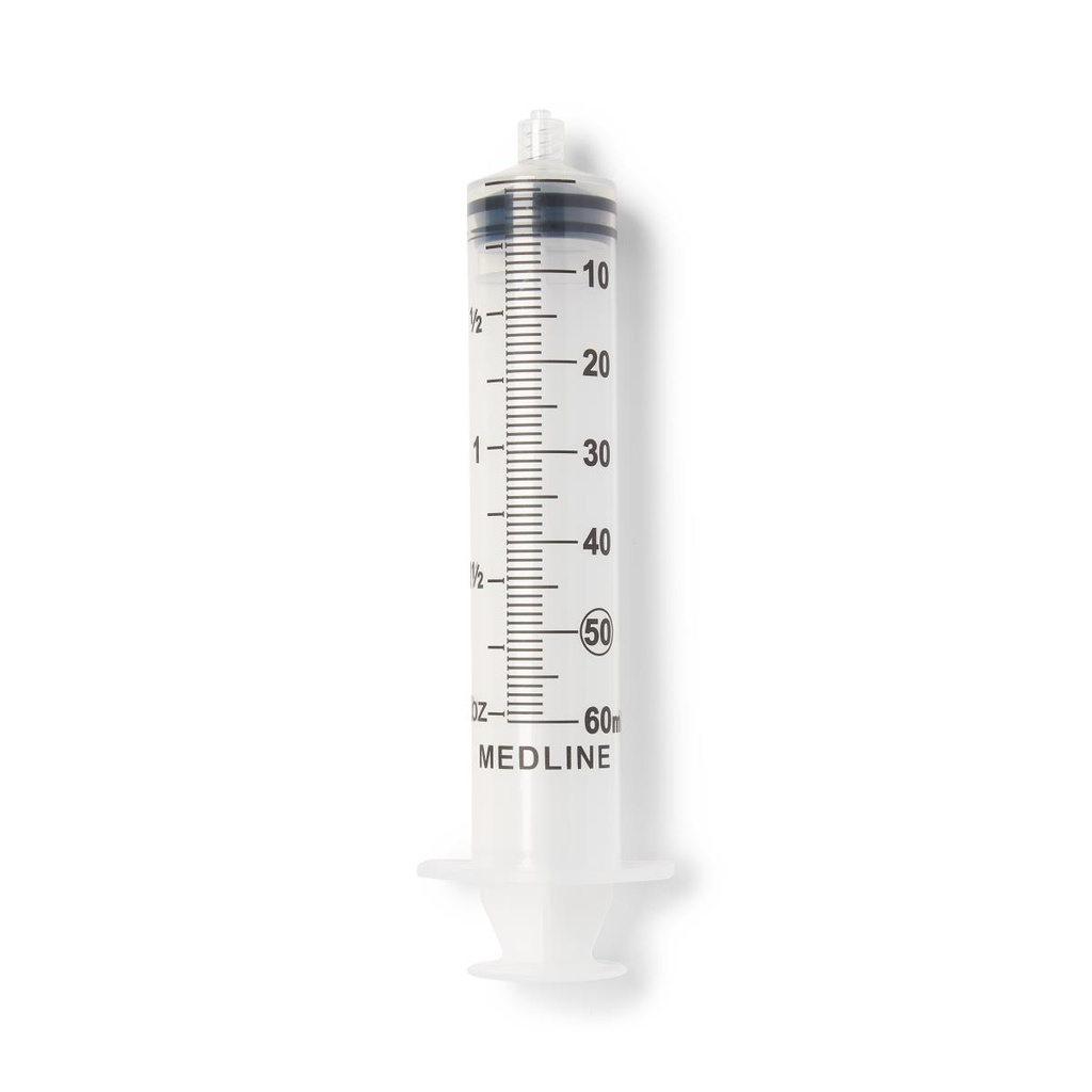 Syringe: Sterile Luer Lock Syringe (60ml); 40/Box