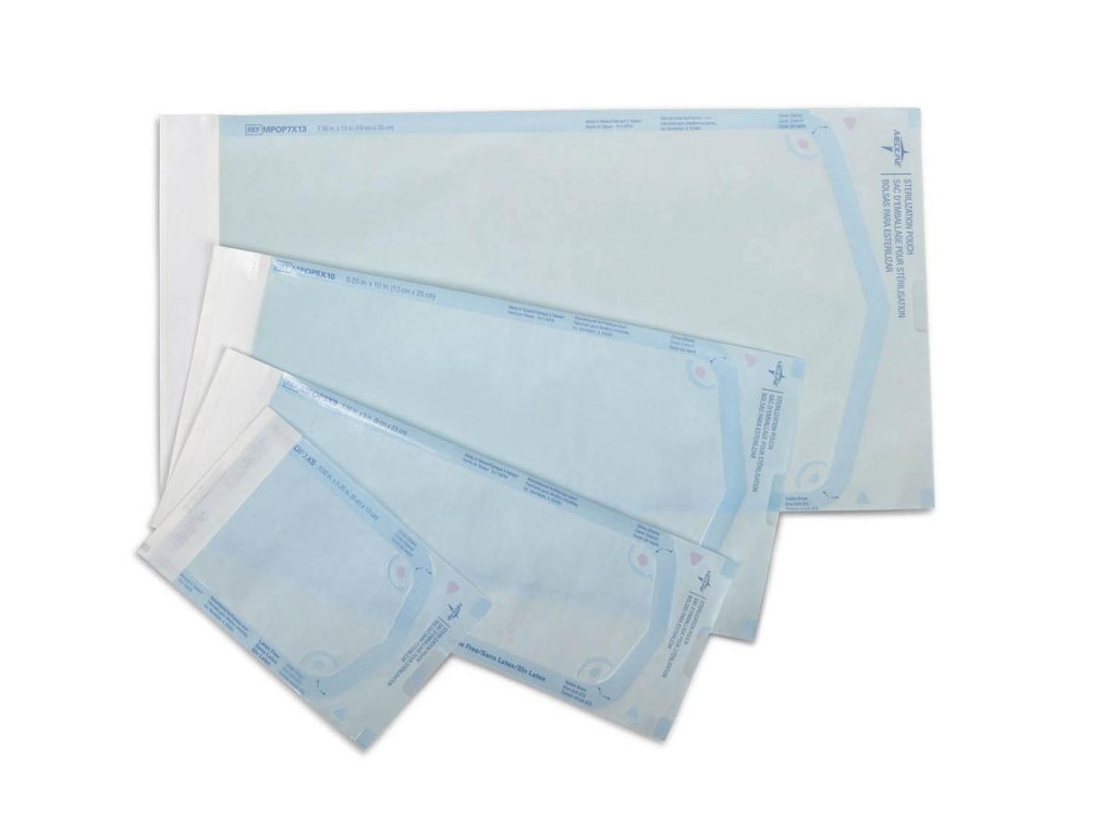 Sterilization Pouch: Self Seal Instrument Pouch (5.25 x 10'); 200/Box