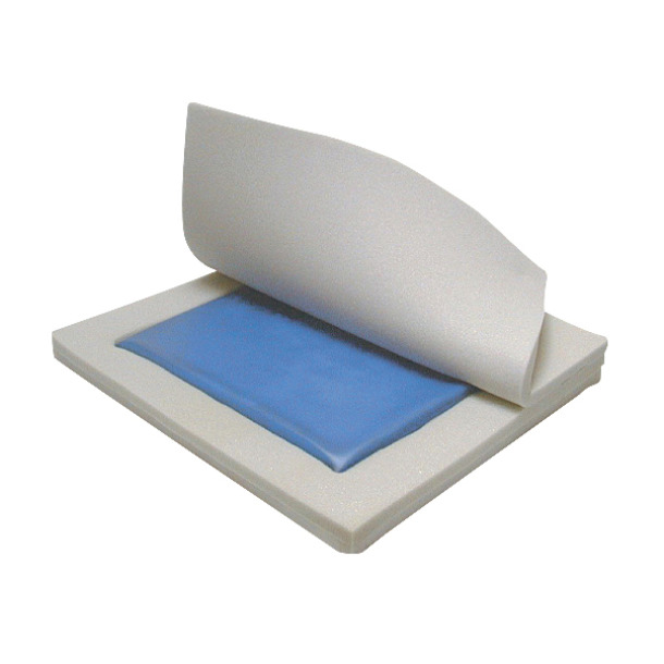 Gel “E” 3" Wheelchair Cushions, 22''(W) X 18''(D) X 3''(H)