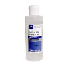 Medline Antiseptic Hand Rub (80% Ethyl Alcohol), 8OZ