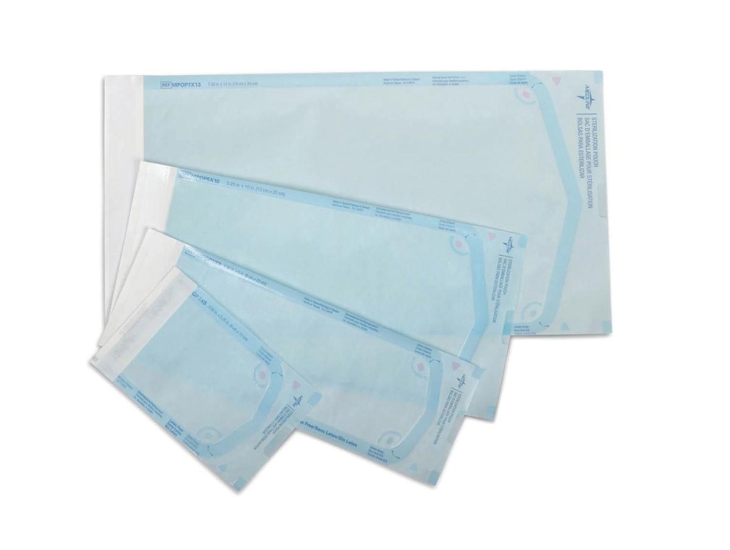 Sterilization Pouch: Self Seal Instrument Pouches (3.5" x 5.25"); 200/Box
