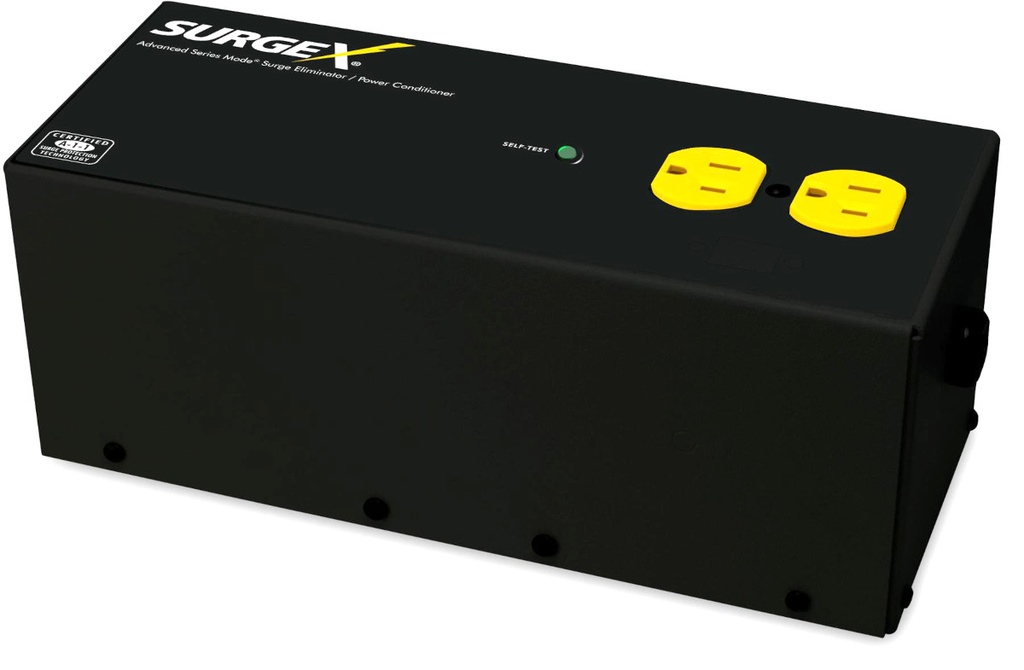 SurgeX Standalone Surge Eliminator & Power Conditioner (2 OUTLET)