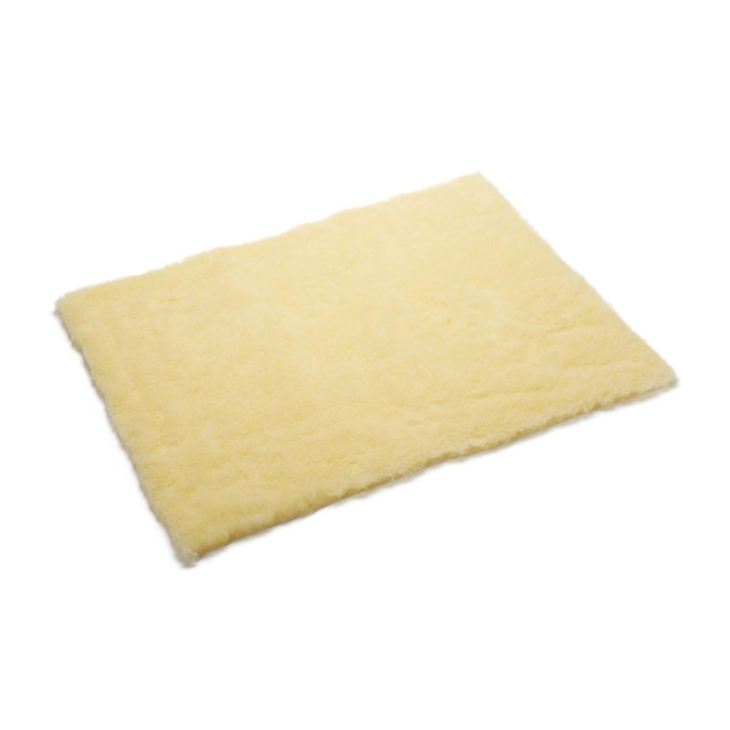 Synthetic Lamb's Wool Decubi Pads Maize Color, 24" x 30"