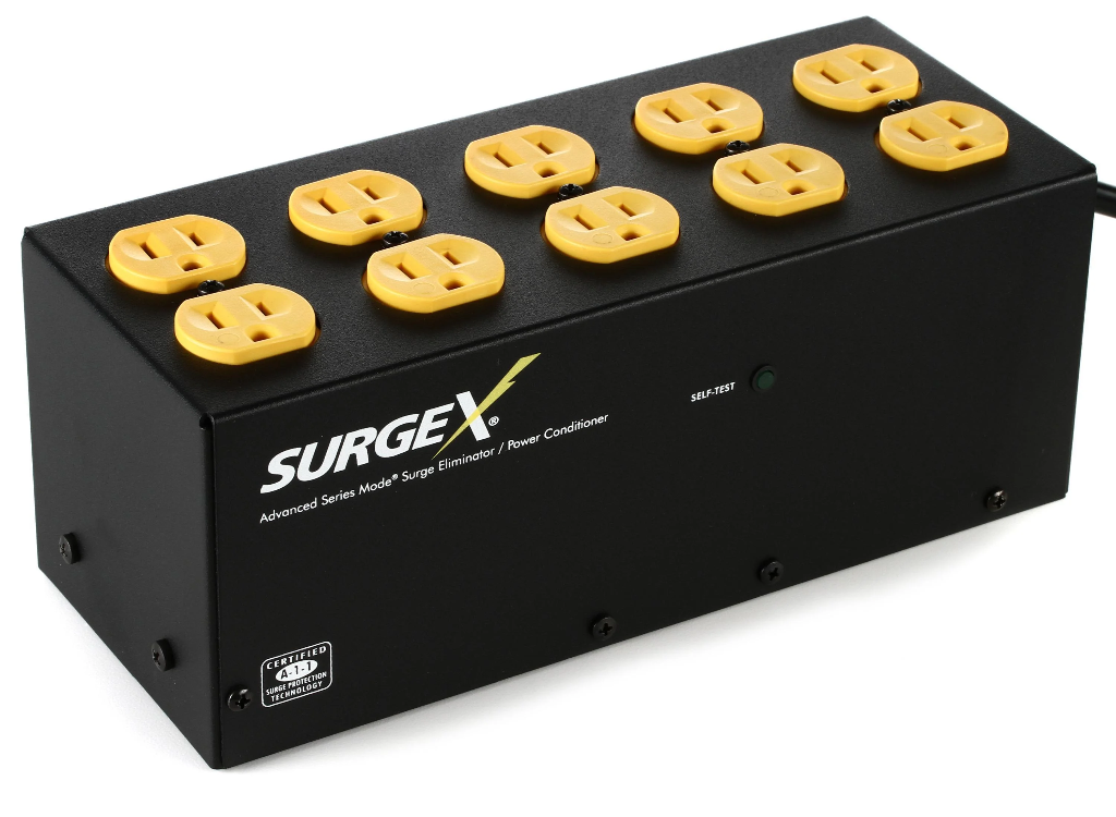 SurgeX Standalone Surge Eliminator & Power Conditioner (10 OUTLET)