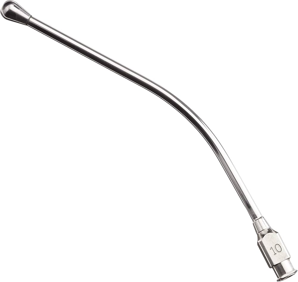 KVP Feeding Syringe, Curved: 2" 18g x 2.4mm tip (2/pack)