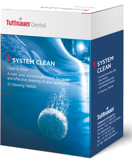 Tuttnauer: T-System Clean 12 Tabs/Box