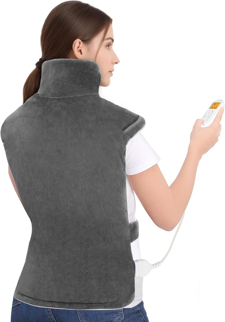 Comftemp Large Weighted Heating Pad For Neck and Shoulder 22" X 33" XXL