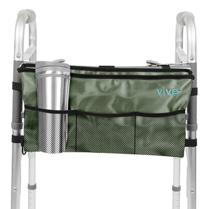 Vive Walker Bag Dark Green 16.5 x 9 x 2.5 