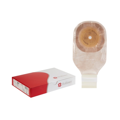 [8642] Hollister - Premier Mini Drainable Ostomy Bags With Flat Skin Barrier 25MM