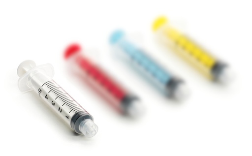 [60019324] CanalPro Color Syringes White, 5 ml, 50 / Box