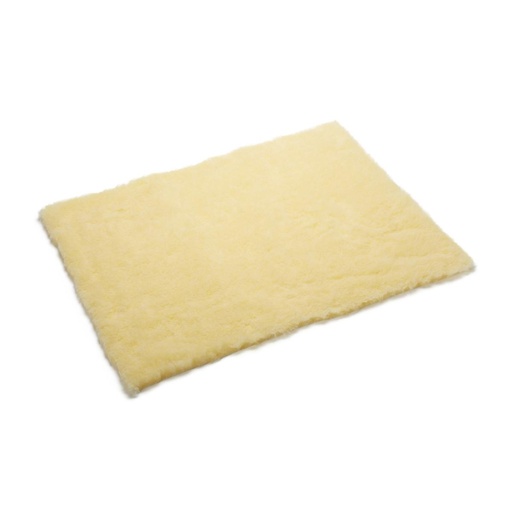 [MSC0194522] Synthetic Lamb's Wool Decubi Pads Maize Color, 24" x 30"