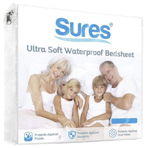 [LVA1058QUE] Vive Waterproof Mattress Protector Queen