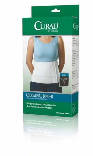 [CURORT211LX] CURAD Tri-Panel Abdominal Binders L/XL