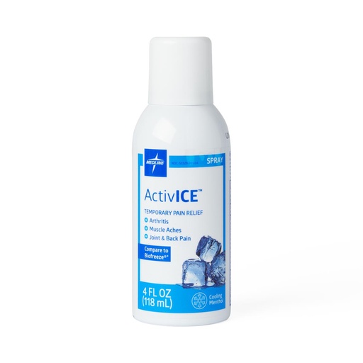 [MDSAICESPRY] ActivICE Topical Pain Reliever, 4 oz. Spray