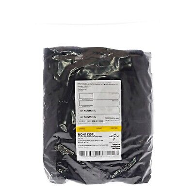 [NON11351XXL] Medline Back Support with Suspenders,  Black, Size 2XL for 42"-46" Waist