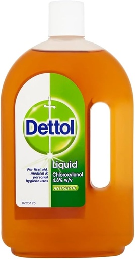 [00-19200-99541] Dettol Antiseptic Disinfectant Liquid 500ml-Medium