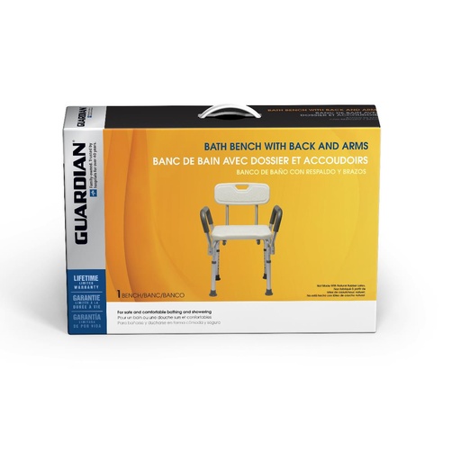 [MDS89745RAH] Shower Chair with Arms and Back